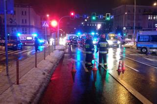 Białystok. Wypadek z udziałem radiowozu. Policjant trafił do szpitala