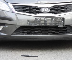 Dziewczynki potrącone na przejściu