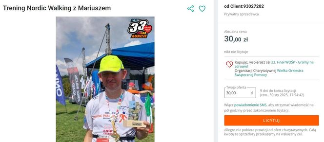 Trenuj Nordic Walking z Panem Mariuszem!
