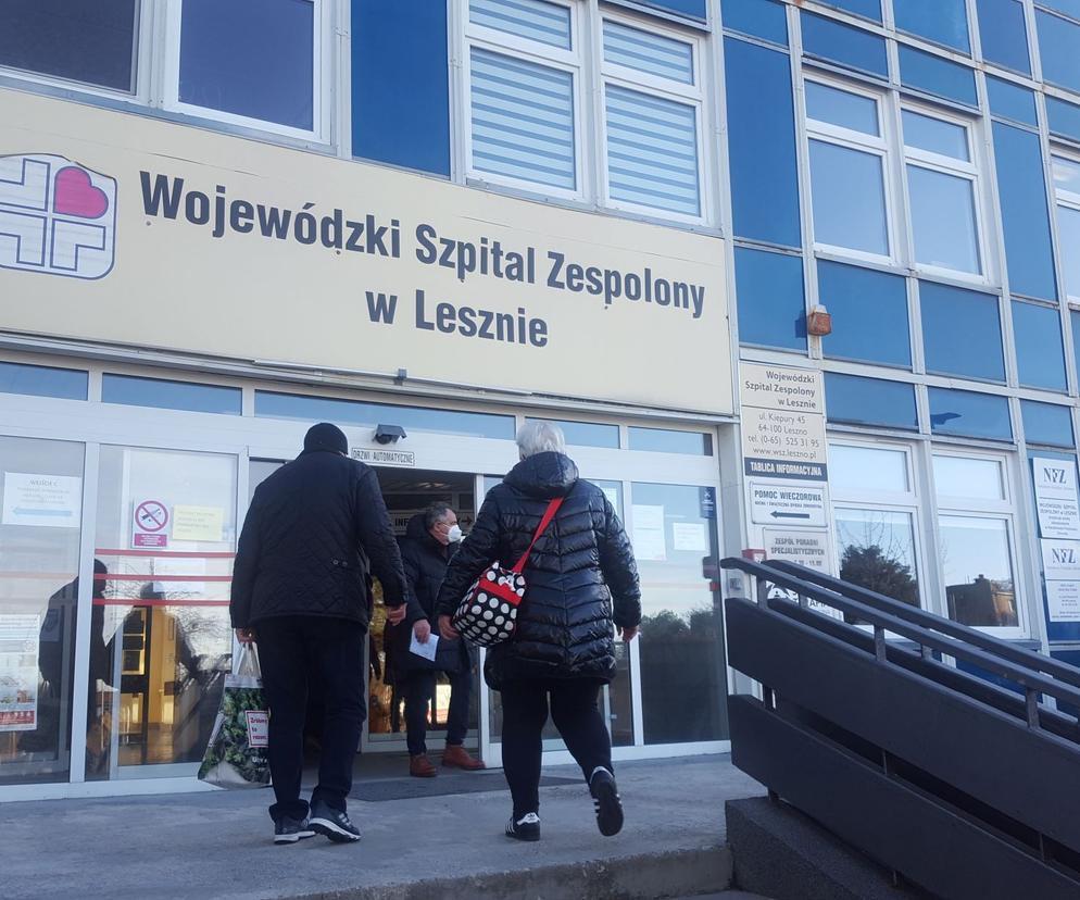 Szpital w Lesznie wznowił odwiedziny pacjentów. Ale są warunki