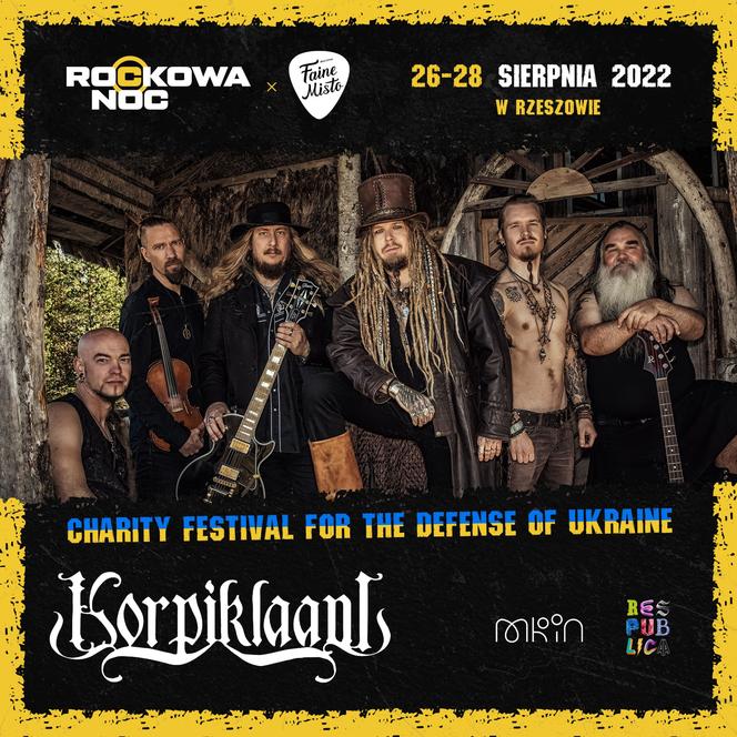 Festiwal NocXFaine Misto w Rzeszowie (26-28.08). Gwiazdą fiński zespół Korpiklaani