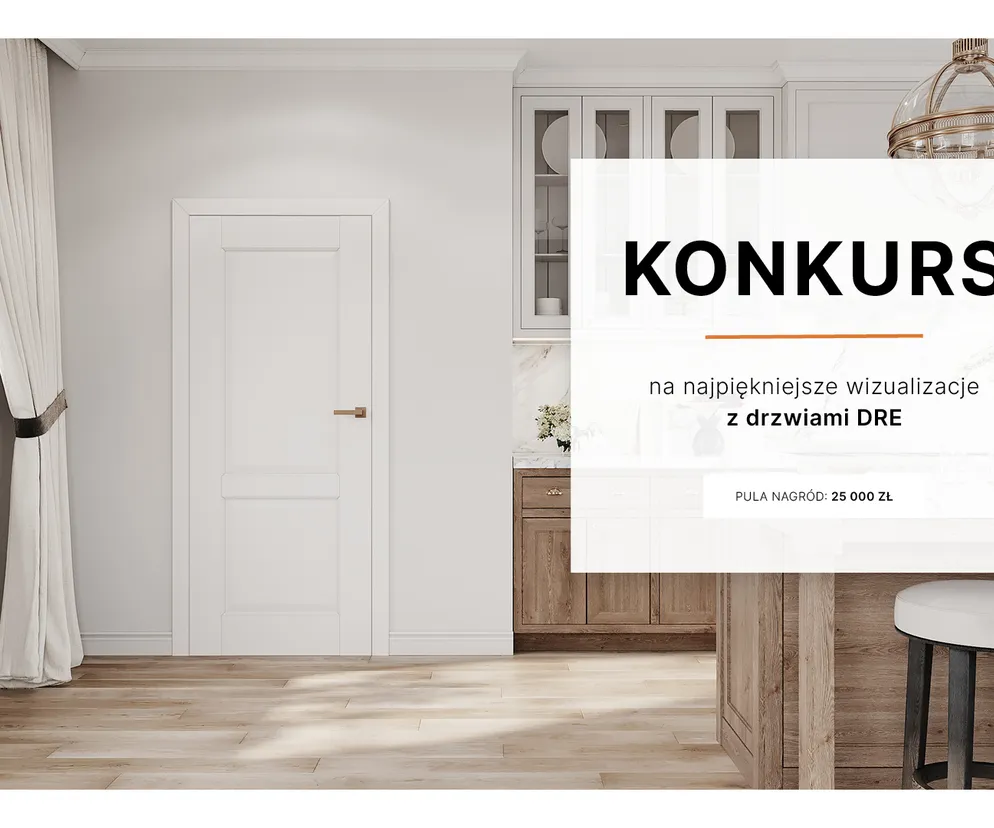Konkurs na wizualizacje z drzwiami DRE