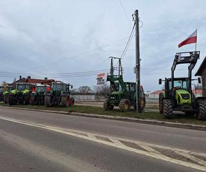 Protest rolników w Podlaskiem. Ciągniki blokują drogi w całym województwie! 