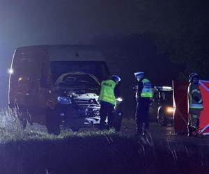 Śmiertelne potrącenie człowieka na prostej drodze. Nie miał szans