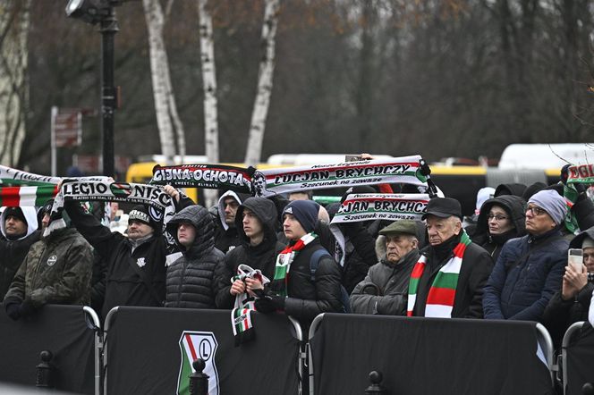 Ostatnie pożegnanie Lucjana Brychczego. Pogrzeb ikony Legii