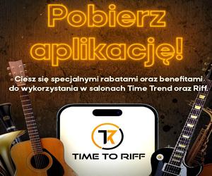 Jedyna w Polsce aplikacja sklepu muzycznego Time To Riff