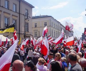 Wielki marsz za Polską Karola Nawrockiego 25.05.2025