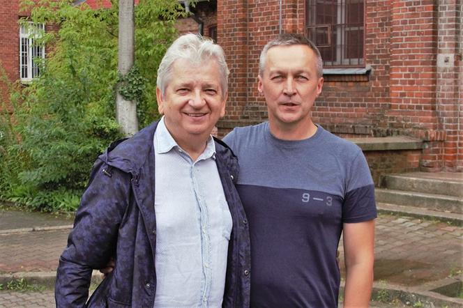 "Mały Zgon". Ekipa filmowa z Juliuszem Machulskim w byłym areszcie w Bartoszycach