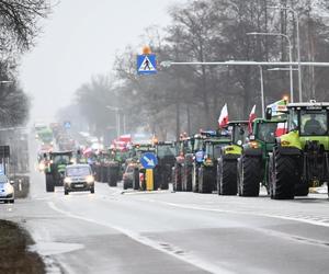 Protest rolników w Zbuczynie