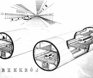 Tak wyobrażano sobie tunel pod Świną prawie 50 lat temu