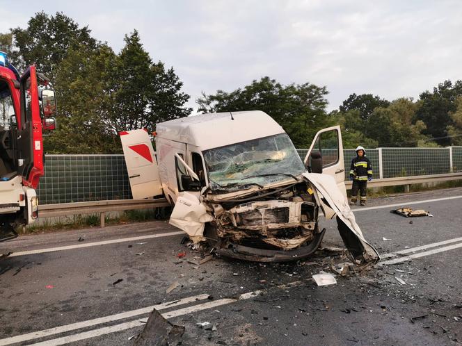 Wypadek obwodnica Dąbrowy Tarnowskiej