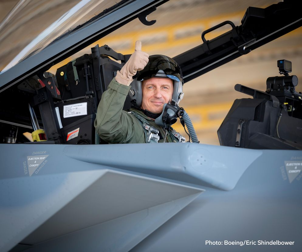 Gen. Nowak za sterami F-15EX. Poszukiwania myśliwca przewagi powietrznej trwają?