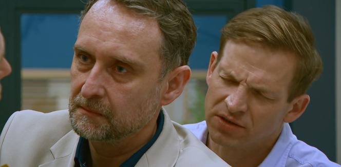 Barwy szczęścia odc. 2714. Łukasz (Michał Rolnicki), Wangel (Marek Kałużyński)