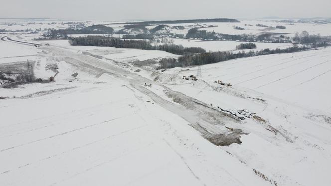 Budowa trasy S7 Miechów - Szczepanowice