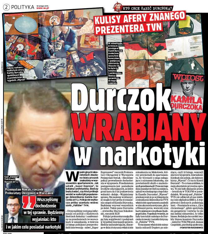  Były naczelny "Wprost" znów oskarża Durczoka