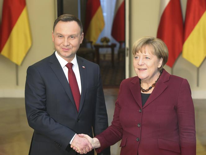 Angela Merkel Andrzej Duda