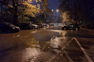 Awaria wodociągowa na osiedlu Rusa w Poznaniu