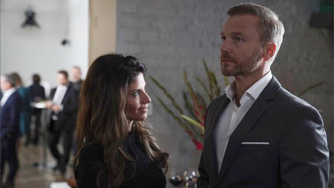 M jak miłość odc. 1411. Andrzej Budzyński (Krystian Wieczorek), Anka (Weronika Rosati)