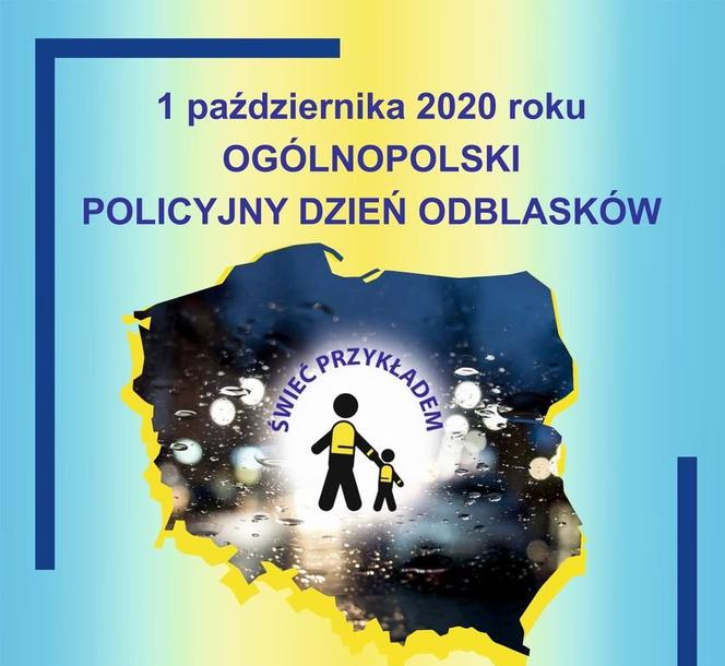 Ogólnopolski Policyjny Dzień Odblasków i odblaskowe przedszkolaki w Braniewie