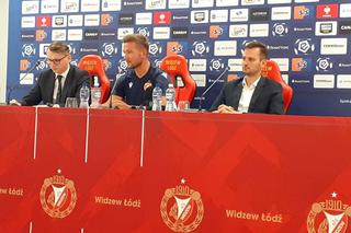 Nowy trener Widzewa spotkał się z dziennikarzami. „Bardzo się cieszę, że tutaj jestem”
