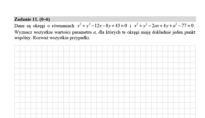 Matura 2020 rozszerzona matematyka. Przykładowe zadania egzaminacyjne
