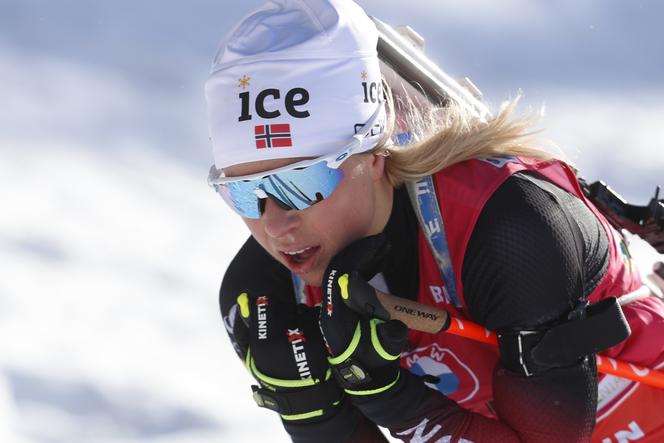 Polskie biathlonistki poza czołówką. Złoty medal w sprincie dla Norweżki Eckhoff