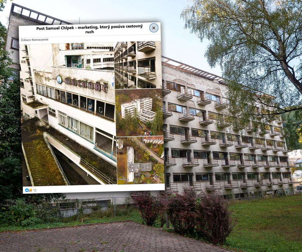  Sanatorium Machnáč w Trenczyńskich Cieplicach