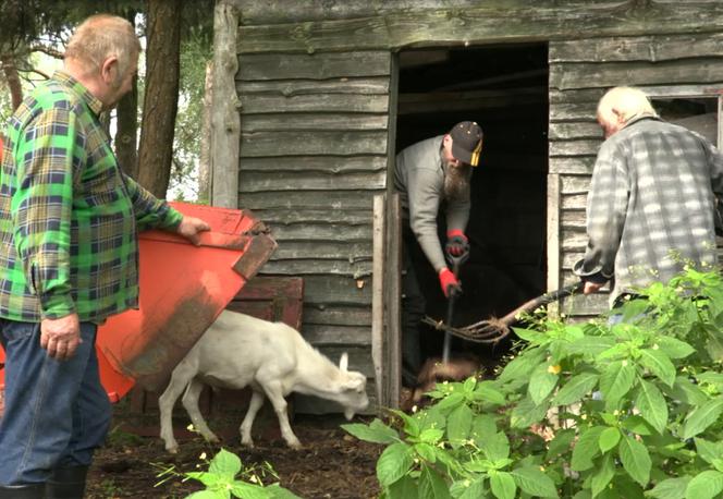 Rolnicy. Podlasie. Gienek i Sławek z wizytą u Maćka z Kundzicz