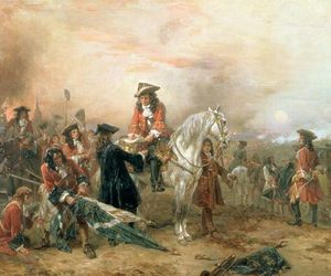 Bitwa pod Blenheim. Niemcy. 13 sierpnia 1704