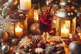 Świąteczny stół według sztucznej inteligencji/AI