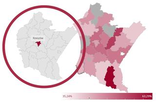 Frekwencja wyborcza w Rzeszowie. Ilu mieszkańców stolicy Podkarpacia oddało głosy?