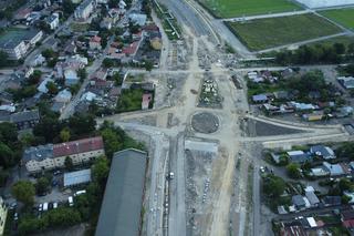 Przedłużenie ulicy Lubelskiego Lipca ’80 nabiera kształtu! TYLKO U NAS zdjęcia z drona