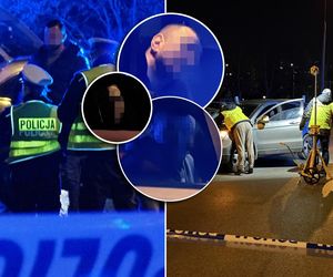 Radiowóz policyjny ostrzelany na Białołęce! Trzech zatrzymanych po pościgu. W środku audi arsenał