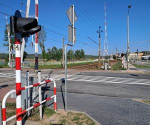 Przejazd kolejowy Starachowice Zachodnie otwarty
