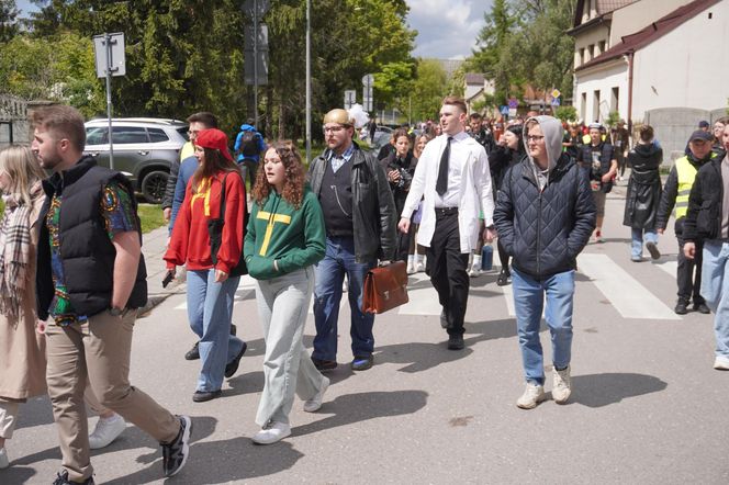 Juwenalia 2025 w Kielcach. Korowód studentów