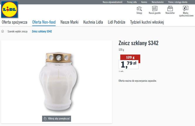 Lidl znicze