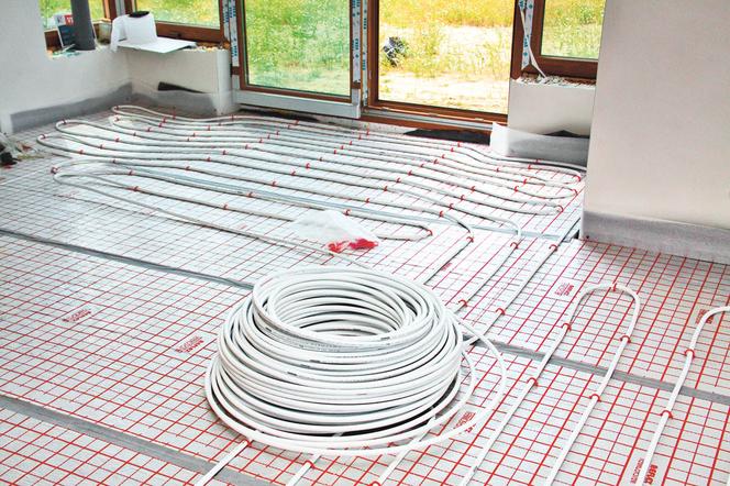 elastyczne rury ogrzewania podłogowego