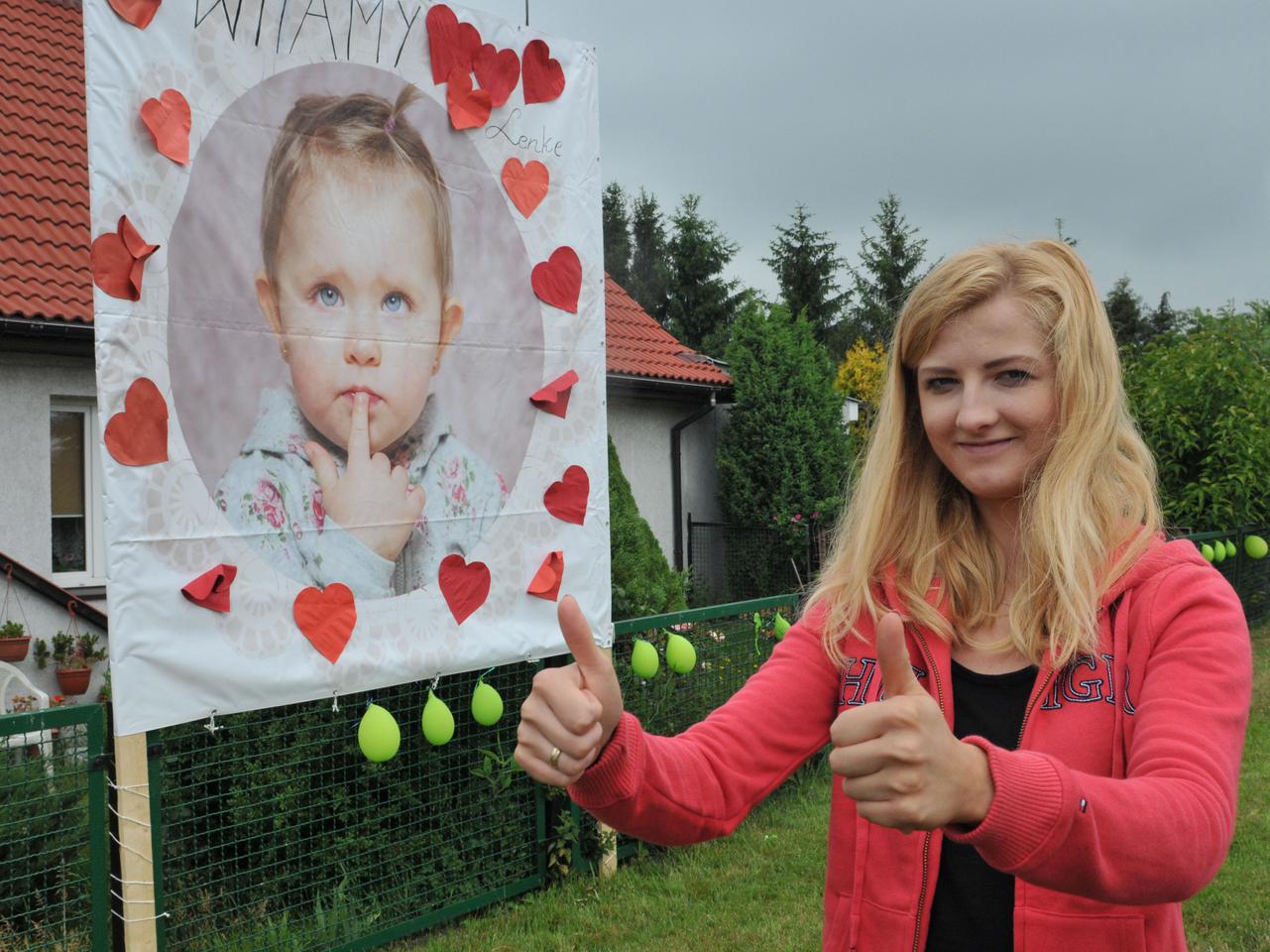 Lenka dziękuje za oczy