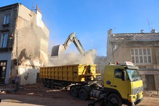 Kamienica przy ul. Bernardyńskiej 10 w Lublinie zniknęła z powierzchni ziemi