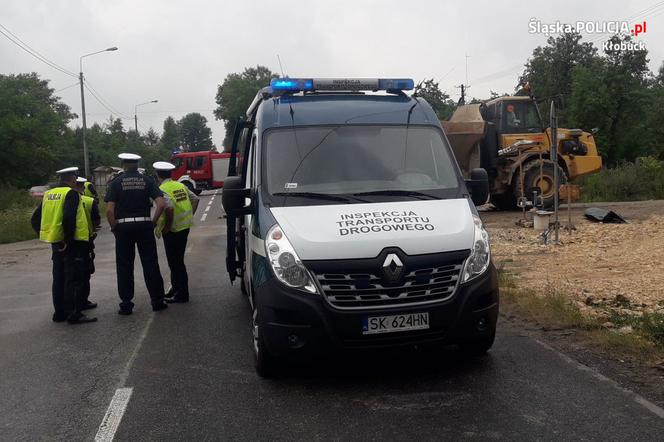 Kobieta zmiażdżona przez  ciężarówkę