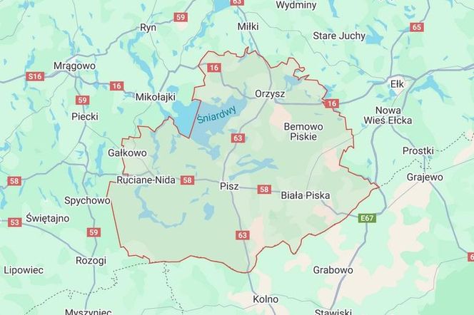 7. Powiat piski