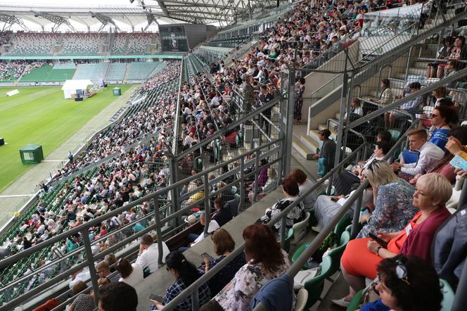 Świadkowie Jehowy na kongresie w Warszawie na stadionie Legii