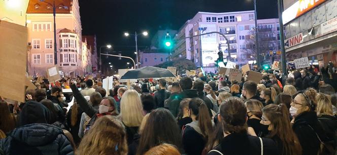 Bunt kobiet w Olsztynie