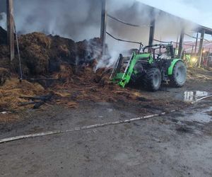 Pożar w Klubie Jeździeckim Facimiech