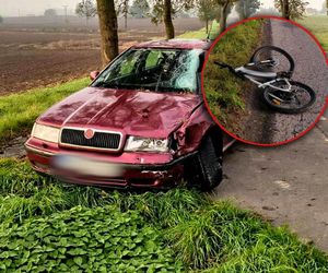 Staranował rowerzystę i uciekł! Kierowca zatrzymany
