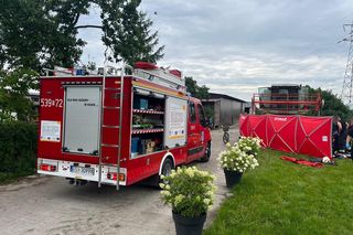 Nie żyje radny PSL spod Sieradza. Zginął porażony prądem podczas naprawy kombajnu