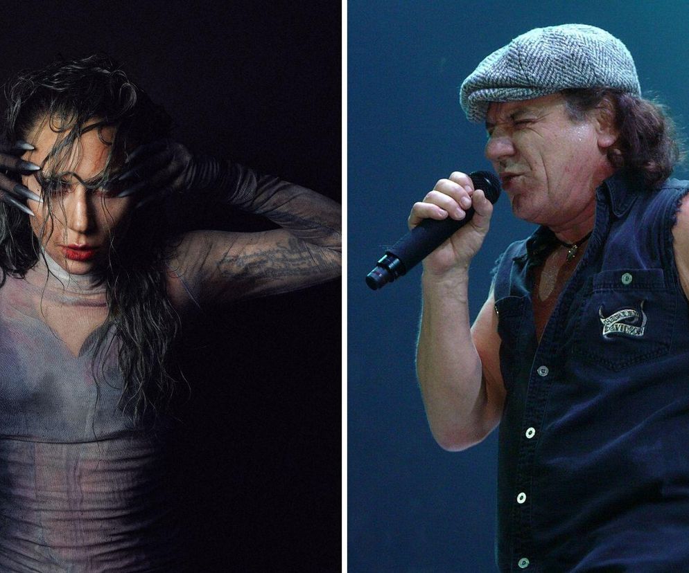 Brian Johnson i Lady Gaga