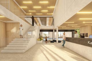 Ośrodek Namysłowska po modernizacji - wizualizacje