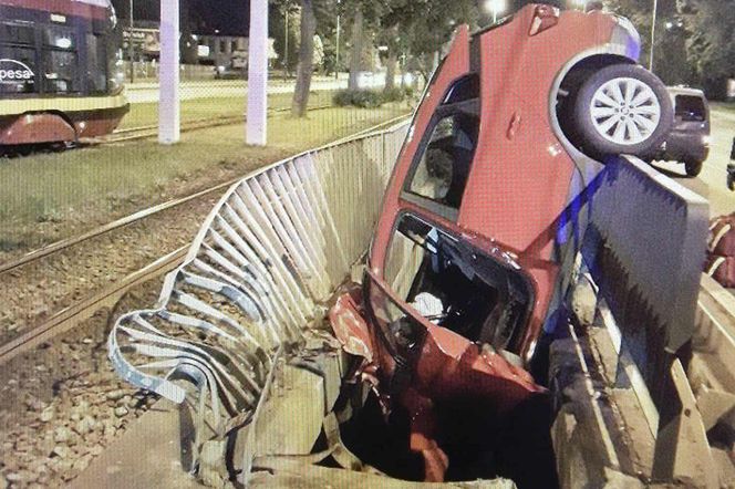 Wypadek na Pabianickiej Łódź