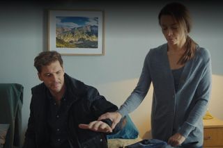 	M jak miłość odc. 1853. Martyna (Magdalena Turczeniewicz), Marcin (Mikołaj Roznerski)